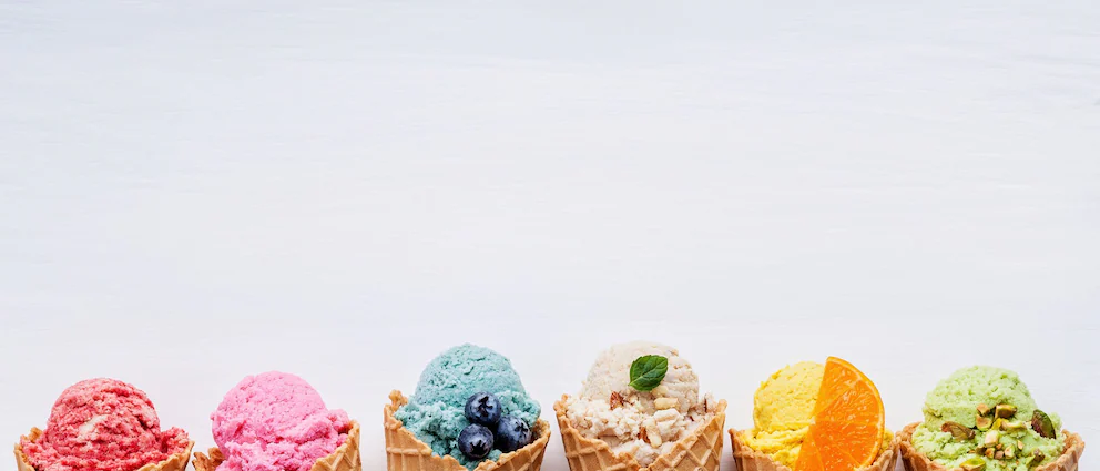 Fünf Eissorten sind überraschend gesund